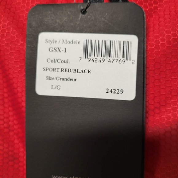 Stormtech Men's Axis Shell — GSX-1, Large, Sport Red/Black - Picture 4 of 8